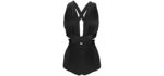 Cocoship Women's Retro - Pear Shaped Figure Swimsuit for Over 40’s