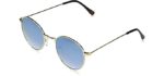 Amazon Unisex Essentials - Small Round Metal Sunglasses