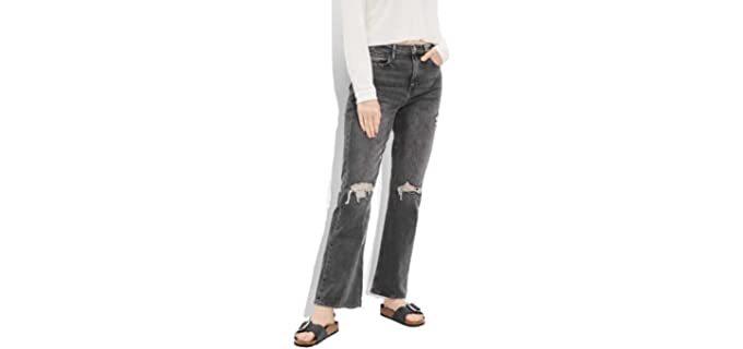 American Eagle Women's Straight - Jeans for Apple Shape