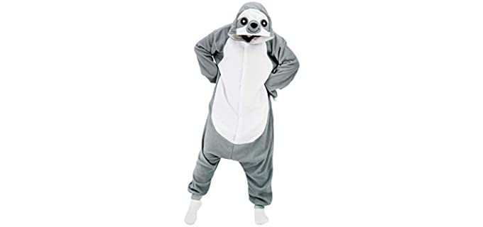 Homewear Women's Sloth - Onesie Party Pajamas