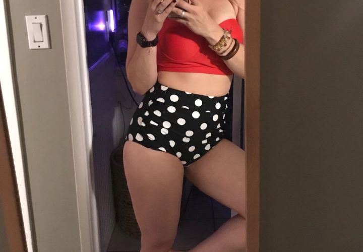 Confirming how appealing the design of the bathing suits for big thighs