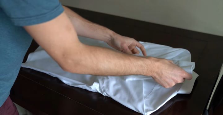 Folding the Wrinkle Free Dress Shirt