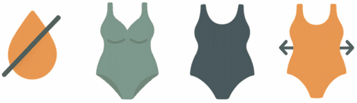 Best Chlorine-Resistant Plus Size Swimwear Features