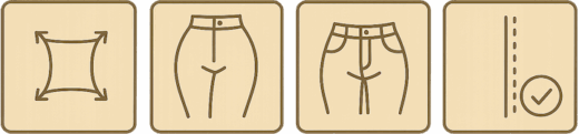 Perfect Jeans for Curvy Figures Features