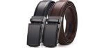 West Leather Men's Genuine Leather - Ratchet Belt