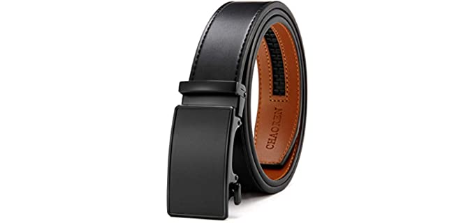 Chaoren Men's Micro - Adjustable Ratchet Belt