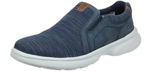 Clarks Men's Bradley Easy - Slip on Shoes for Seniors