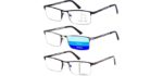 Ryegis Women's Half Frame - Adjustable Glasses