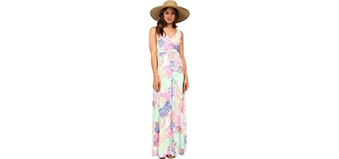 Lilly Pulitzer Women's Sloane - V-Neck Maxi Dress