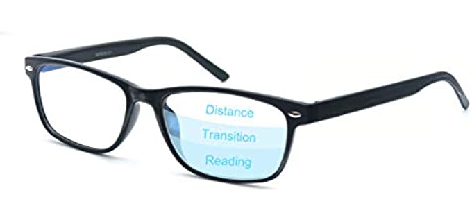 Modfans Men's Reading - Blue Light Adjustable Glasses