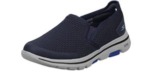 Skechers Men's Go Walk 5 - Slip On Shoes for Seniors