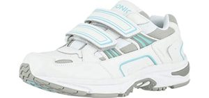 Vionic Women's Walking Velcro - Velcro Shoe for the Elderly