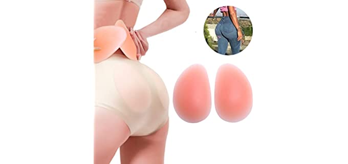 Aflifli Unisex Thick - Silicone Butt Pads