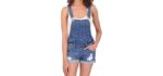 Dollhouse Women's Shortalls - Short Overalls