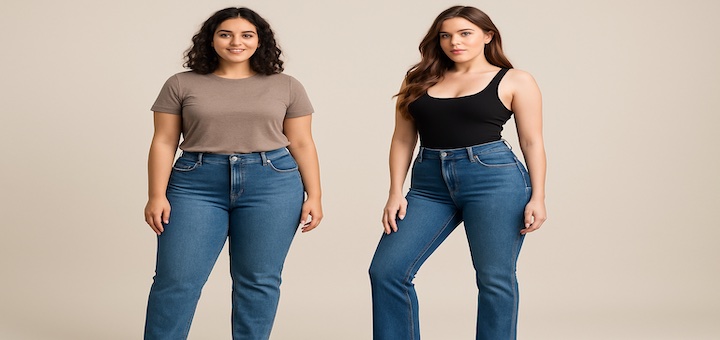 Best Jeans for Pear-Shaped Figures Featured Image