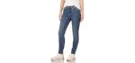 Amazon Essentials - High-Waist Skinny Jeans with All-Day Stretch