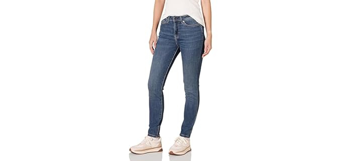 Amazon Essentials - High-Waist Skinny Jeans with All-Day Stretch