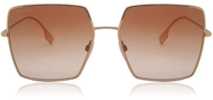 Burberry Women's BE 3133 133713 - Elegant Rose Gold Sunglasses with Gradient Lenses