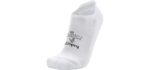 Balega Unisex Hidden - Plush No-Show Cushioned Running Socks