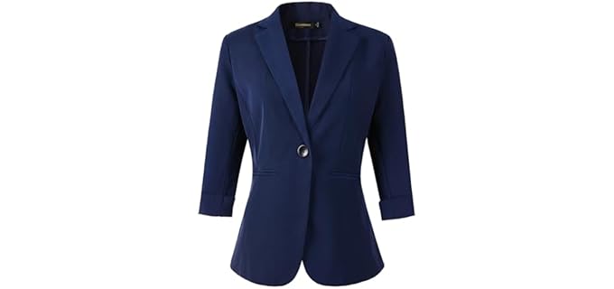 Beninos 3/4 Sleeve - Lightweight Blazer with Modern Fit