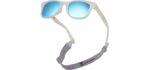 Cocosand Unisex Flexible - Soft Polarized Baby Sunglasses with Strap