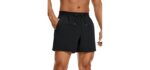 CRZ Yoga Men's Linerless - Lightweight Linerless Yoga Shorts with Pockets