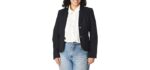Calvin Klein Lux - Tailored Two-Button Blazer with Classic Lapel