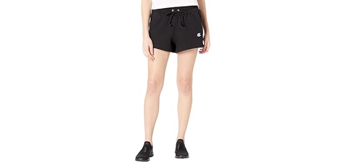 Champion Women's Reverse - Sporty Regular-Fit Shorts with Adjustable Waist