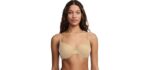 Chantelle Invisible - Smooth Custom-Fit Bra with Memory Foam Cups