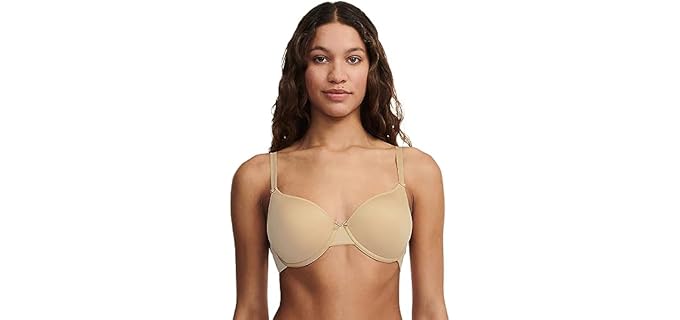 Chantelle Invisible - Smooth Custom-Fit Bra with Memory Foam Cups