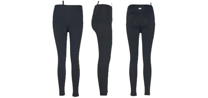 Concealment Express Rounded - High-Waist CCW Leggings with Built-In Holster