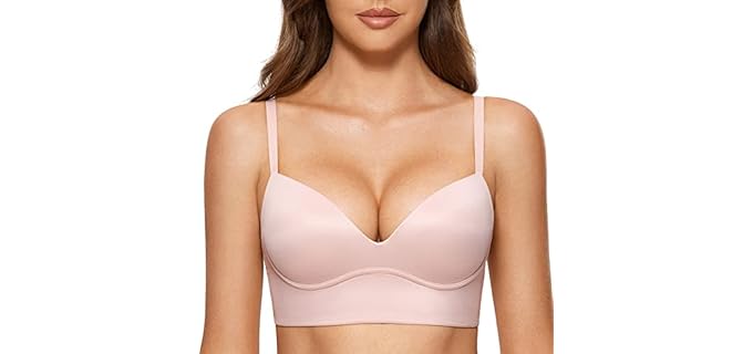 Dobreva Plunge - Wireless Push-Up Bra with Cleavage Boost