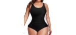 Daci U-Back - Sporty Plus-Size One-Piece Swimsuit with Tummy Control