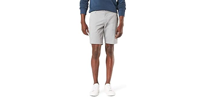 Dockers Men's Ultimate - Stretchy Straight-Fit Shorts for All-Day Comfort