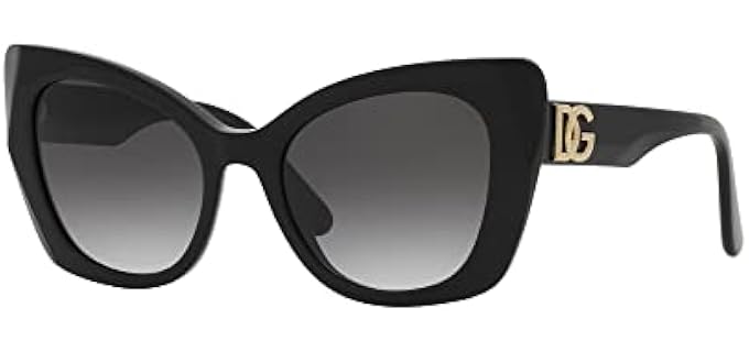 Dolce & Gabbana Women's DG 4405 - Elegant Cat Eye Sunglasses with UV Protection