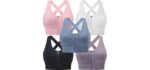 Evercute Strappy - Soft Strappy Zip-Front Post-Surgery Sports Bra