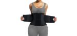 FeelinGirl Triple Wrap - Waist Trainer with Steel Stays