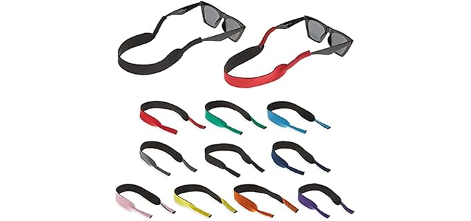 Frienda Durable - Colorful Neoprene Floating Eyewear Straps Pack