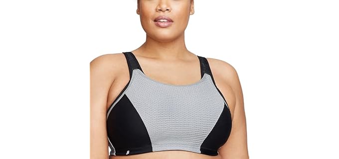 Glamorise #1166 - Full Figure Custom Control Wirefree Sports Bra