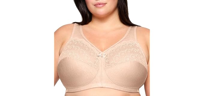 Glamorise MagicLift - Wire-Free Moisture-Control Support Bra