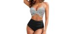 Tempt Me Halter - Two-Piece Bikini with Underwire & Tummy Control