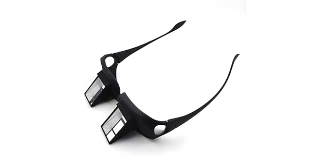 Hantuswus Unisex Lazy - Comfortable Prism Glasses for Bedtime Reading