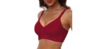 Horisun Soft Support - Seamless, Wire-Free Full Coverage Comfort Bra