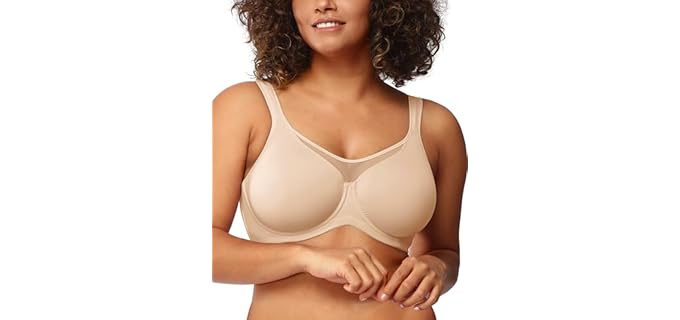 Hsia Joan Ultimate - Full Coverage Plus Size Minimizer T-Shirt Bra