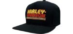 Harley-Davidson Men's Baseball - Classic Black Harley-Davidson Cotton Baseball Cap