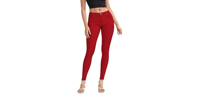 Hybrid & Company Stretch - Butt-Lifting Skinny Jeans with Stretchy Comfort Fit
