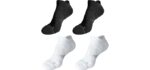 Hylaea Unisex Coolmax - Seamless Anti-Blister Running Socks