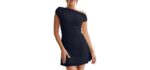 Lagshian Flare - Off-Shoulder Ruched Bodycon Mini Dress