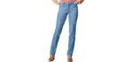 Lee Relaxed Fit - Mid-Rise Straight Jeans with Comfortable Stretch