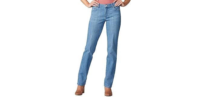 Lee Relaxed Fit - Mid-Rise Straight Jeans with Comfortable Stretch